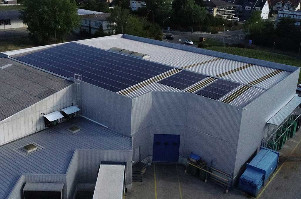 Bâtiment Georges Helfer installation solaire